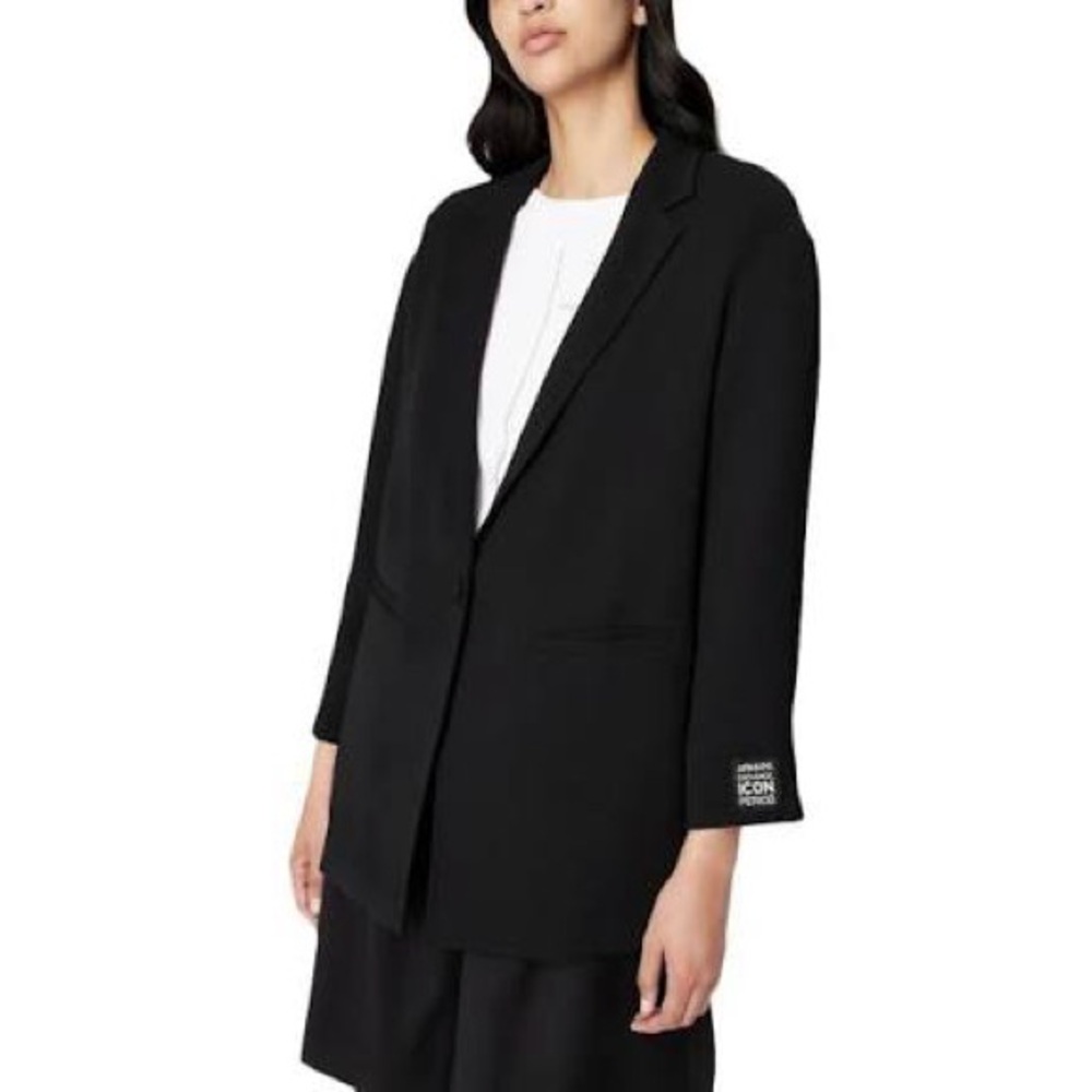 Armani Exchange Classic Black Blazer